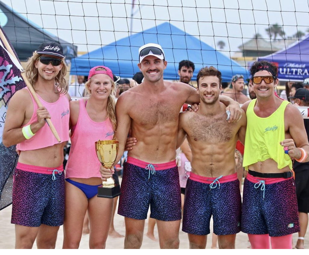 Championship volleyball team